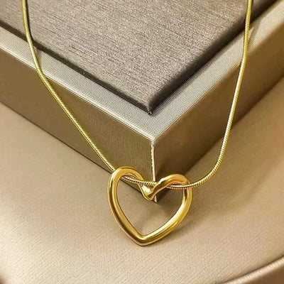 Golden Heart Necklace