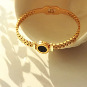 Golden Love Embrace Bracelet