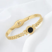 Golden Love Embrace Bracelet