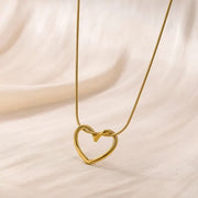 Golden Heart Necklace